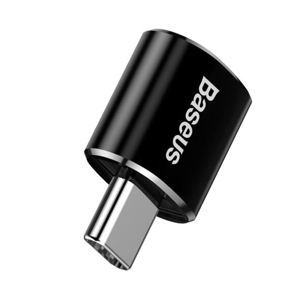 Adapter Baseus USB do USB Type-C 2,4A (czarny) - obrazek 6