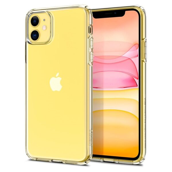 ETUI CASE SPIGEN LIQUID CRYSTAL DO IPHONE 11 CRYSTAL CLEAR