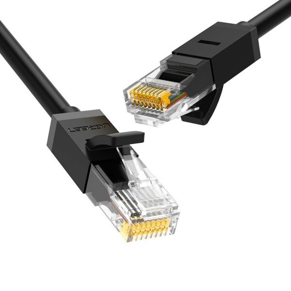 Kabel sieciowy UGREEN  NW102 Ethernet RJ45, Cat.6, UTP, 2m (czarny)