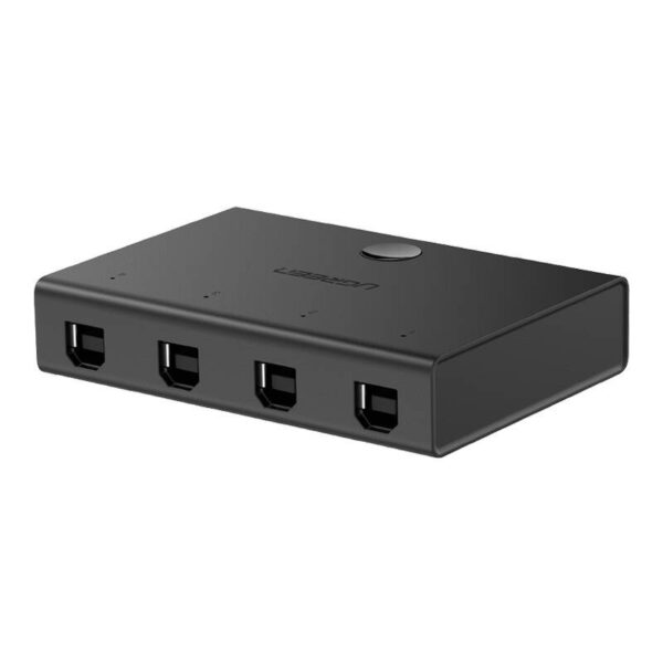 Switch przełącznik KVM USB 2x1 UGREEN 30345 USB 2.0 (czarny) - obrazek 2