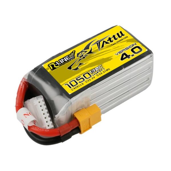 Akumulator Tattu R-Line 4.0 1050mAh 22.2V 130C 6S1P XT60 - obrazek 2