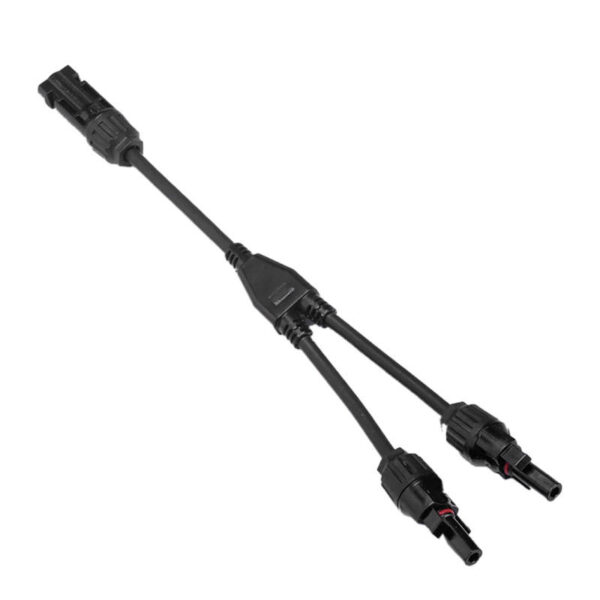 Kabel EcoFlow do połączenia równoległego paneli fotowoltaicznych MC4 30cm - obrazek 4