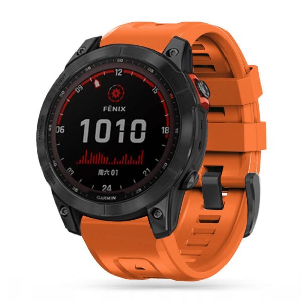 PASEK TECH-PROTECT ICONBAND GARMIN FENIX 5 / 6 / 6 PRO / 7 ORANGE - obrazek 2