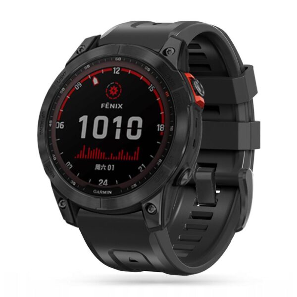 PASEK TECH-PROTECT ICONBAND GARMIN FENIX 5 / 6 / 6 PRO / 7 BLACK - obrazek 2