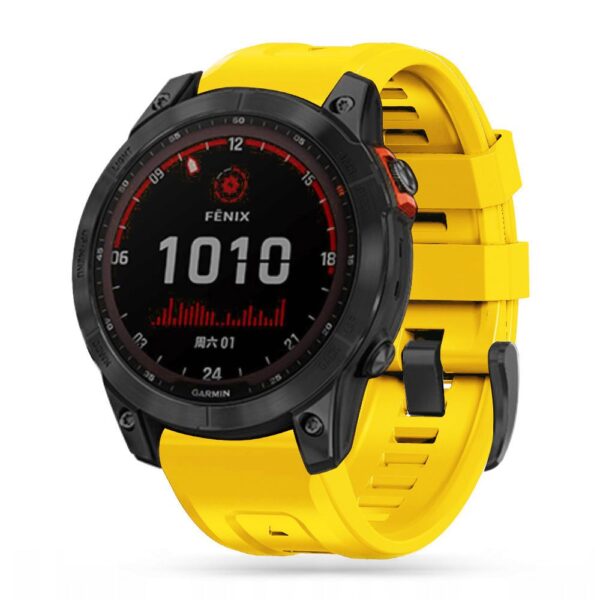 PASEK TECH-PROTECT ICONBAND GARMIN FENIX 5 / 6 / 6 PRO / 7 YELLOW - obrazek 2