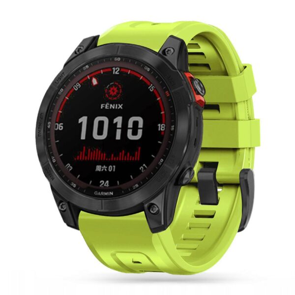 PASEK TECH-PROTECT ICONBAND GARMIN FENIX 3 / 5X / 3HR / 5X PLUS / 6X / 6X PRO / 7X GREEN - obrazek 2