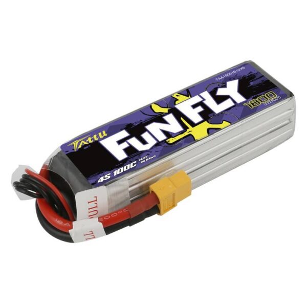 Akumulator Tattu Funfly 1800mAh 14,8V 100C 4S1P XT60 - obrazek 2