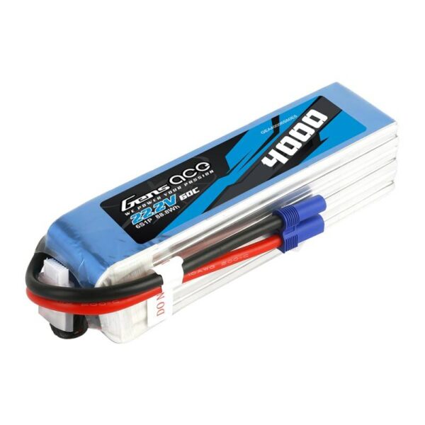 Akumulator Gens Ace 4000mAh 22.2V 60C 6S1P EC5 - obrazek 2