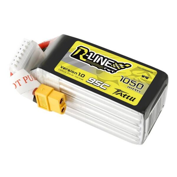 Akumulator Tattu R-Line 1050mAh 22.2V 95C 6S1P XT60 - obrazek 3