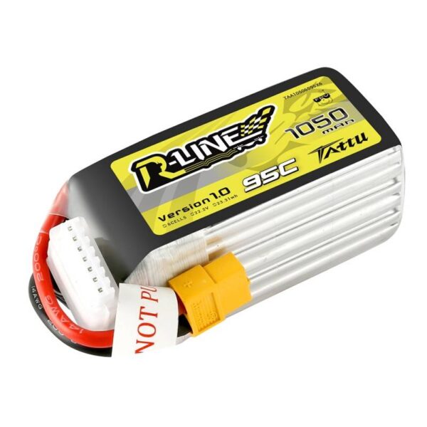 Akumulator Tattu R-Line 1050mAh 22.2V 95C 6S1P XT60 - obrazek 2