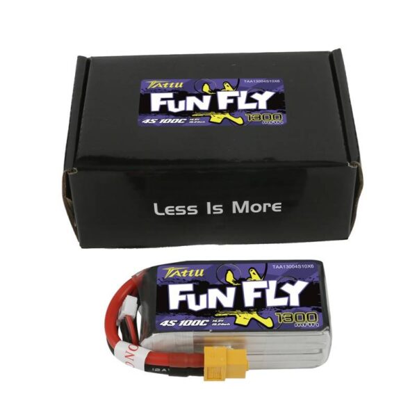 Akumulator Tattu Funfly 1300mAh 14,8V 100C 4S1P - obrazek 5