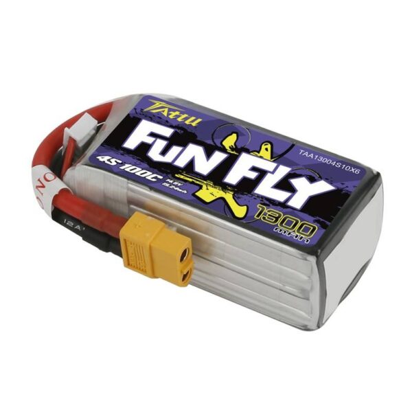 Akumulator Tattu Funfly 1300mAh 14,8V 100C 4S1P - obrazek 3