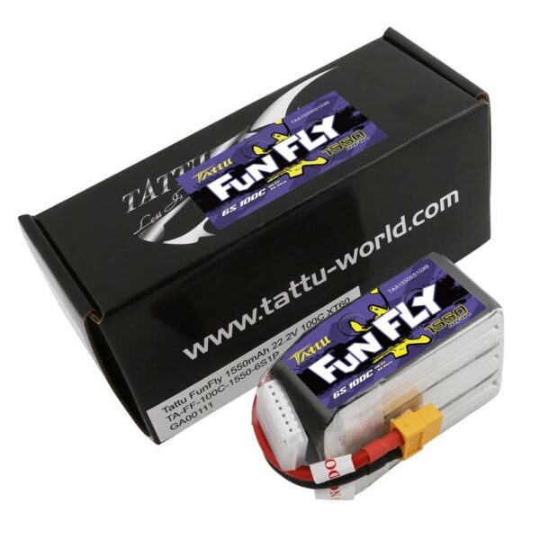 Akumulator Tattu Funfly 1550mAh 22.2V 100C 6S1P XT60 - obrazek 5