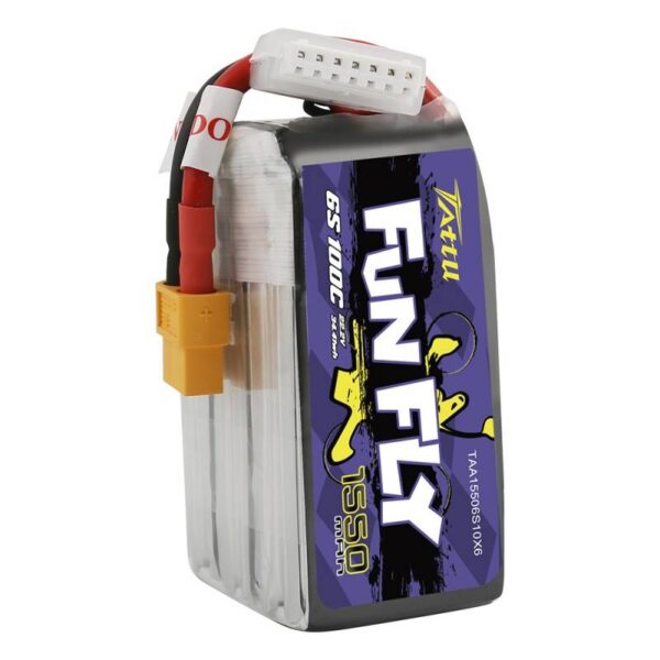 Akumulator Tattu Funfly 1550mAh 22.2V 100C 6S1P XT60 - obrazek 2