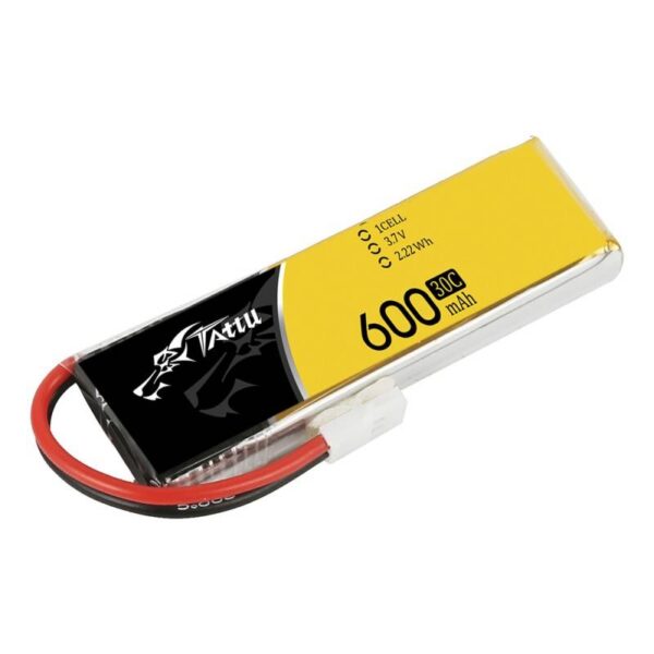 Akumulator Tattu 600mAh 3,7V 30C 1S1P Molex (1szt) - obrazek 2