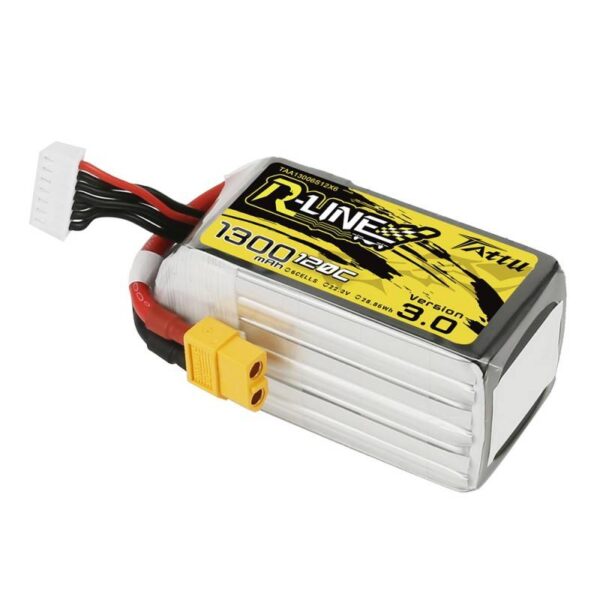 Akumulator Tattu R-Line Version 3.0 1300mAh 22,2V 120C 6S1P XT60 - obrazek 3