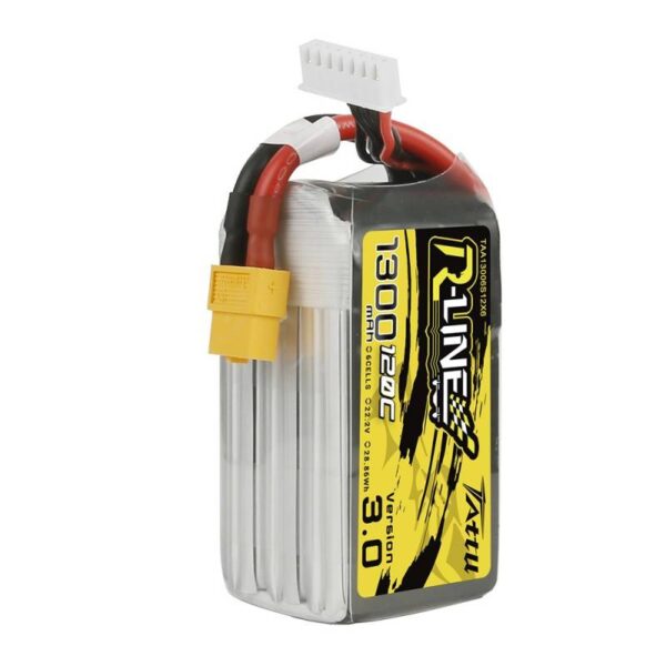 Akumulator Tattu R-Line Version 3.0 1300mAh 22,2V 120C 6S1P XT60 - obrazek 4