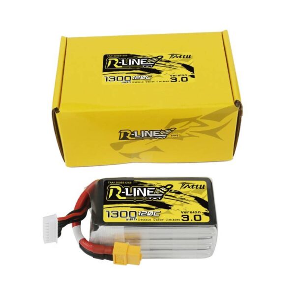 Akumulator Tattu R-Line Version 3.0 1300mAh 22,2V 120C 6S1P XT60 - obrazek 5