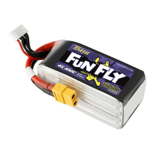 Akumulator Tattu Funfly 1550mAh 14,8V 100C 4S1P - obrazek 3