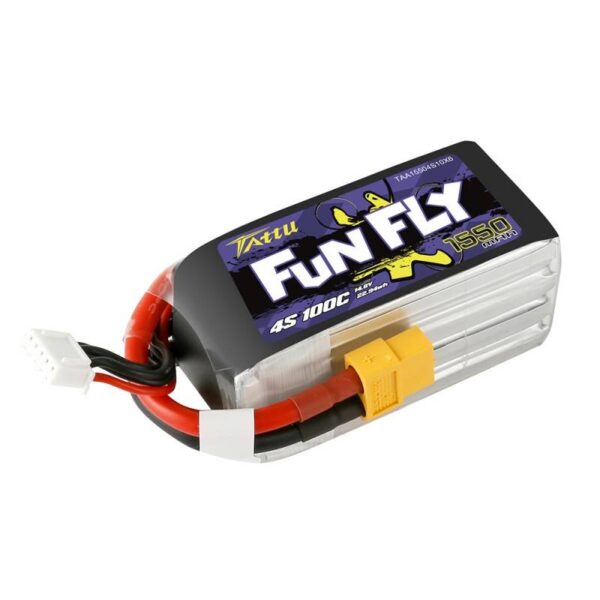 Akumulator Tattu Funfly 1550mAh 14,8V 100C 4S1P - obrazek 2