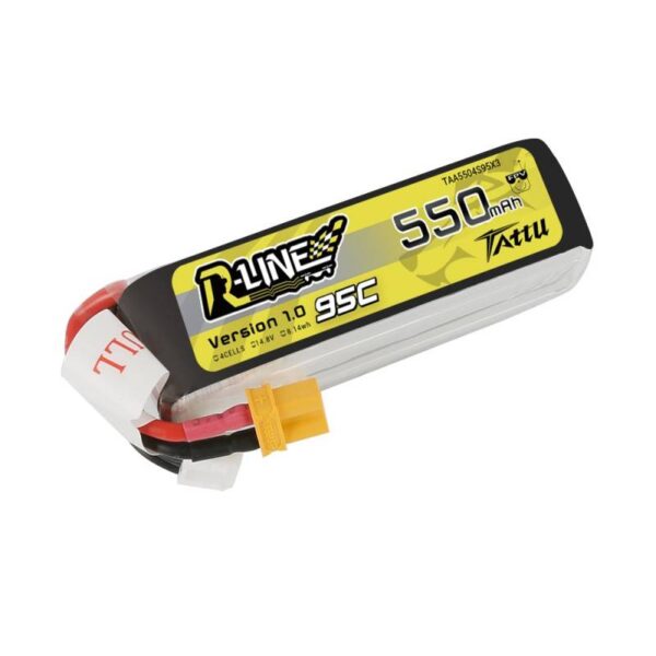 Akumulator Tattu R-Line 550mAh 14.8V 95C 4S1P - obrazek 2