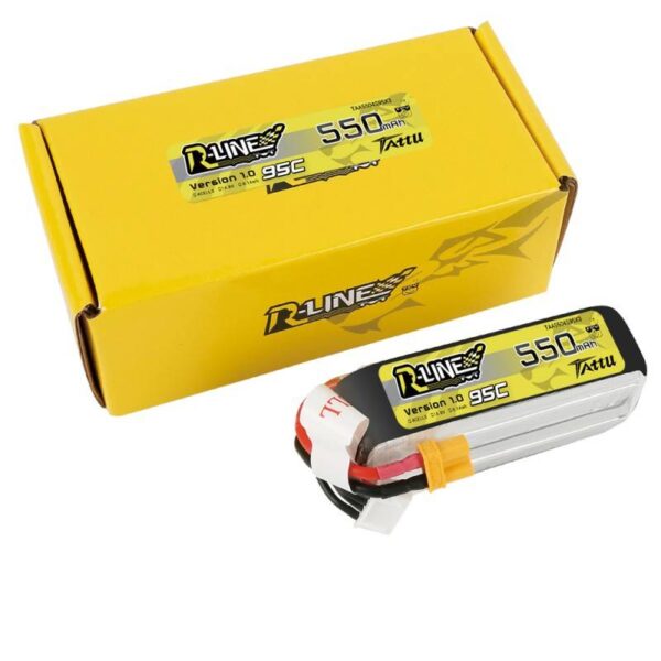 Akumulator Tattu R-Line 550mAh 14.8V 95C 4S1P - obrazek 5