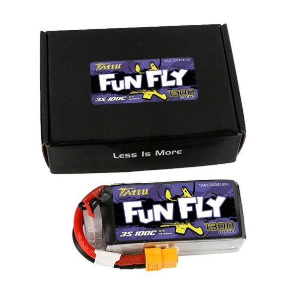 Akumulator Tattu Funfly 1300mAh 11,1V 100C 3S1P - obrazek 5