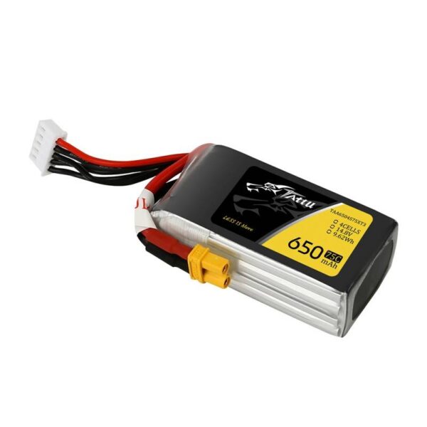 Akumulator Tattu 650mAh 14.8V 75C 4S1P XT30 - obrazek 3