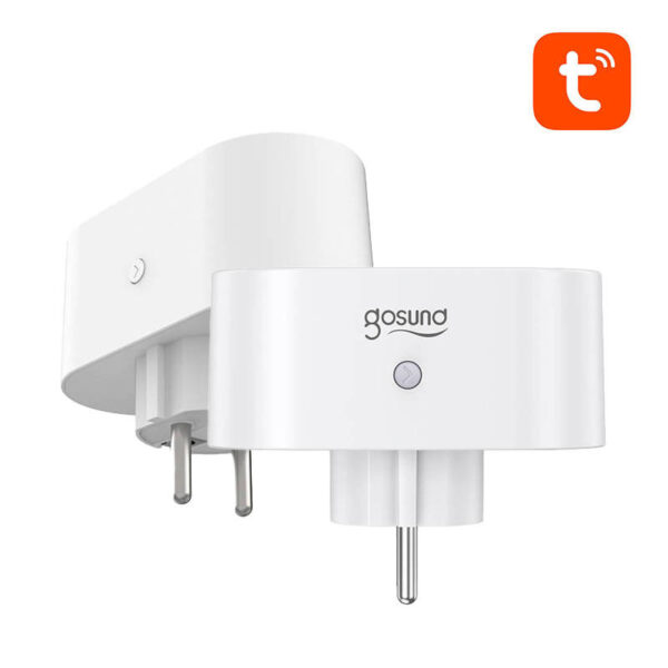 Podwójne inteligentne gniazdko WiFi Gosund SP211, 2 sztuki 3500W (dwupak) Tuya - obrazek 2