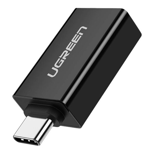 Adapter UGREEN US173 USB-A 3.0 do USB-C 3.1 (czarny) - obrazek 2