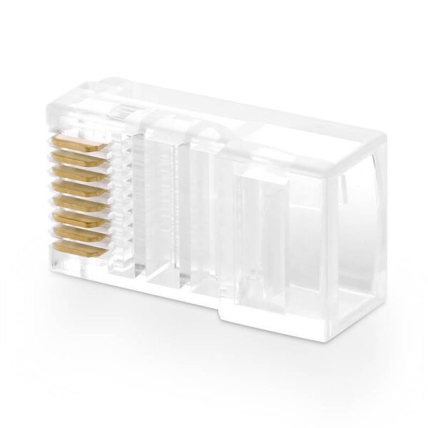 Wtyczka RJ45 UGREEN NW110 Ethernet, 8P/8C, Cat.5/5e, UTP (100szt) - obrazek 3