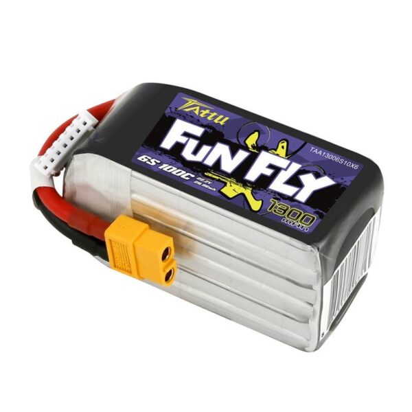 Akumulator Tattu Funfly 1300mAh 22.2V 100C 6S1P XT60 - obrazek 3