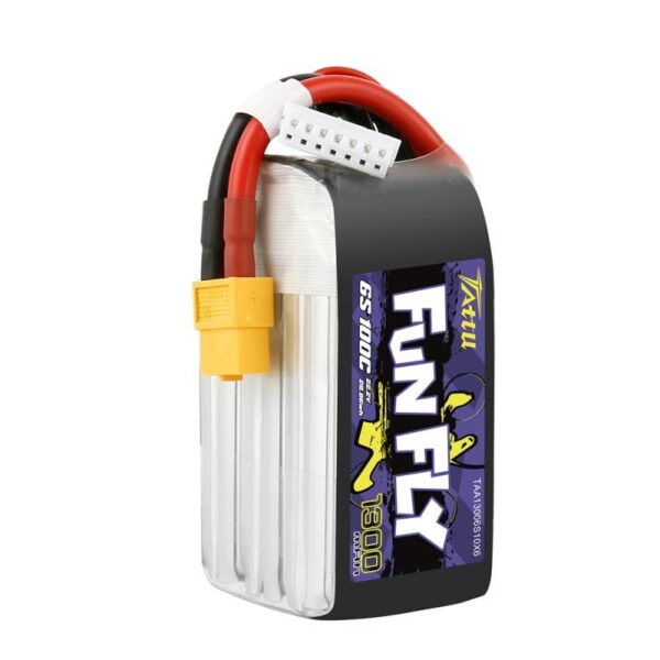 Akumulator Tattu Funfly 1300mAh 22.2V 100C 6S1P XT60 - obrazek 4