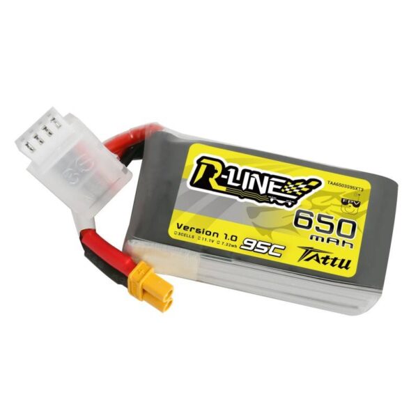 Akumulator Tattu R-Line 650mAh 11.1V 95C 3S1P XT30 - obrazek 3