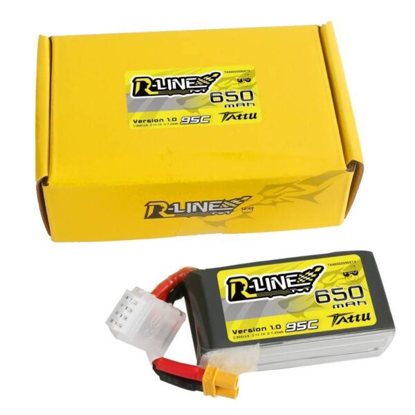 Akumulator Tattu R-Line 650mAh 11.1V 95C 3S1P XT30 - obrazek 5