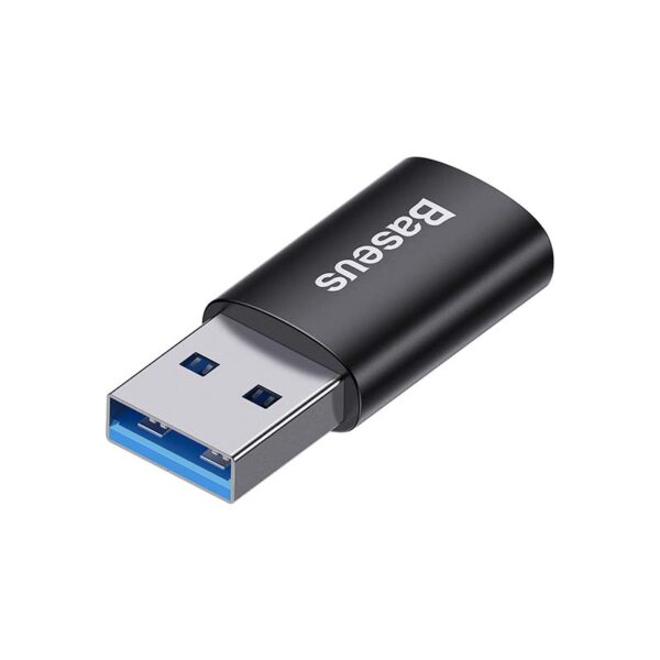 Adapter USB-A do USB-C Baseus Ingenuity OTG (czarny) - obrazek 3