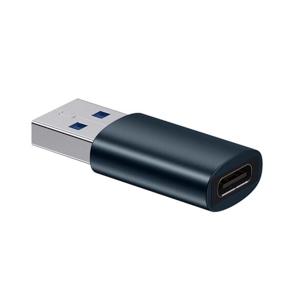 Adapter USB-A do USB-C Baseus Ingenuity OTG (niebieski) - obrazek 6