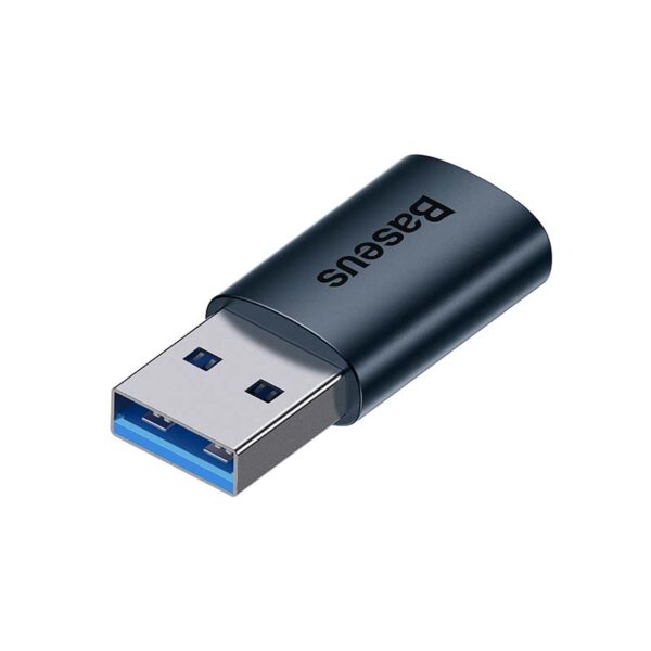 Adapter USB-A do USB-C Baseus Ingenuity OTG (niebieski) - obrazek 3