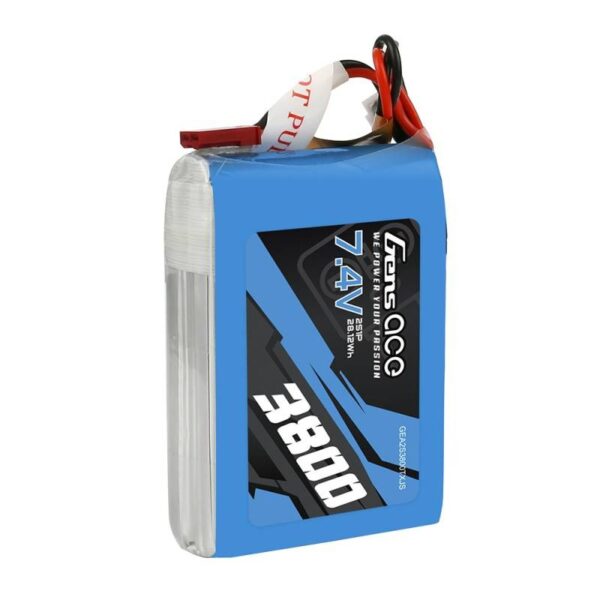 Akumulator Gens Ace 3800mAh 7.4V 1C 2S1P do Taranis Q X7 - obrazek 3