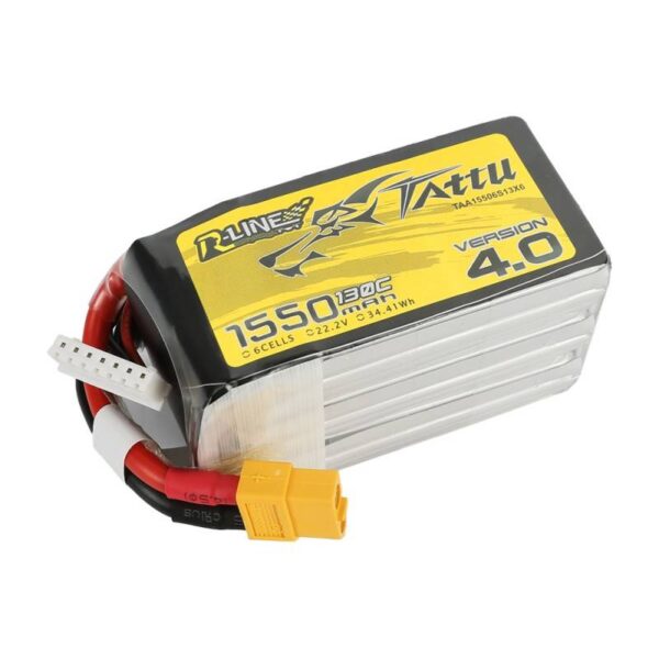 Akumulator Tattu R-Line 4.0 1550mAh 22.2V 130C 6S1P XT60 - obrazek 2