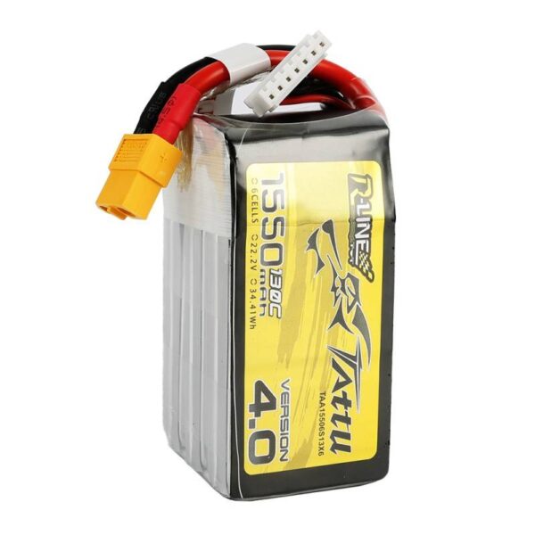 Akumulator Tattu R-Line 4.0 1550mAh 22.2V 130C 6S1P XT60 - obrazek 4