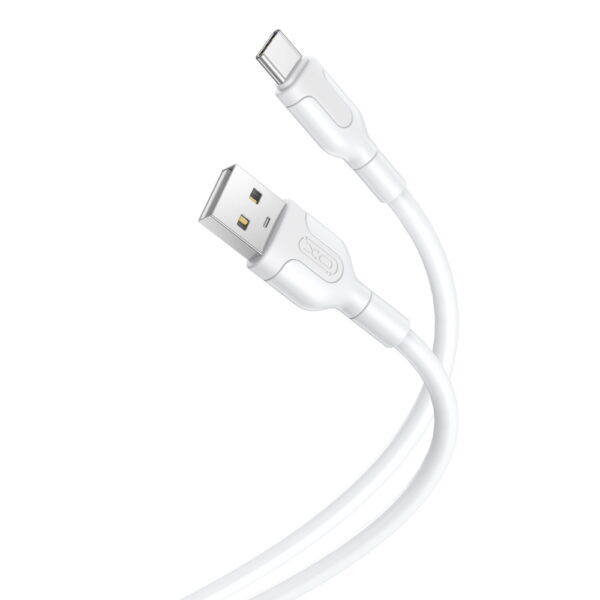 XO kabel NB212 USB - USB-C 1,0 m 2,1A biały