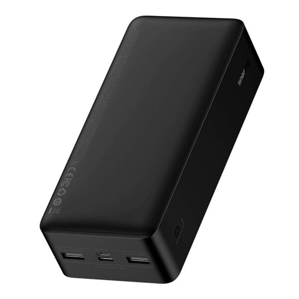 Powerbank Baseus Bipow 30000mAh, 2xUSB, USB-C,15W (czarny) - obrazek 3