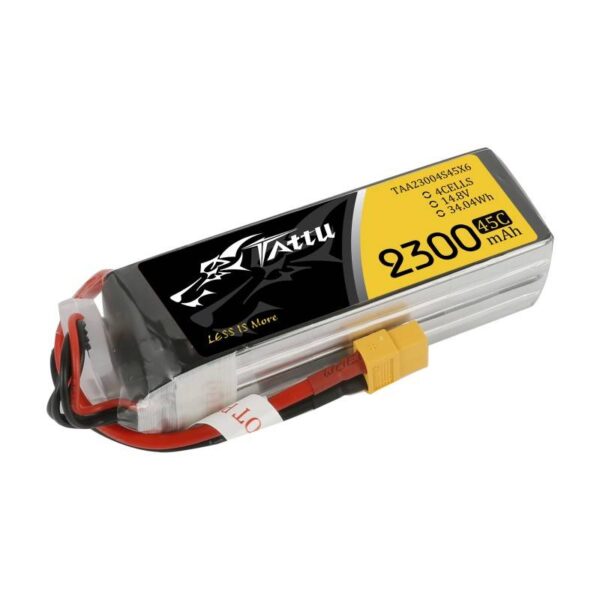 Akumulator Tattu 2300mAh 14,8V 75C 4S1P XT60 - obrazek 2