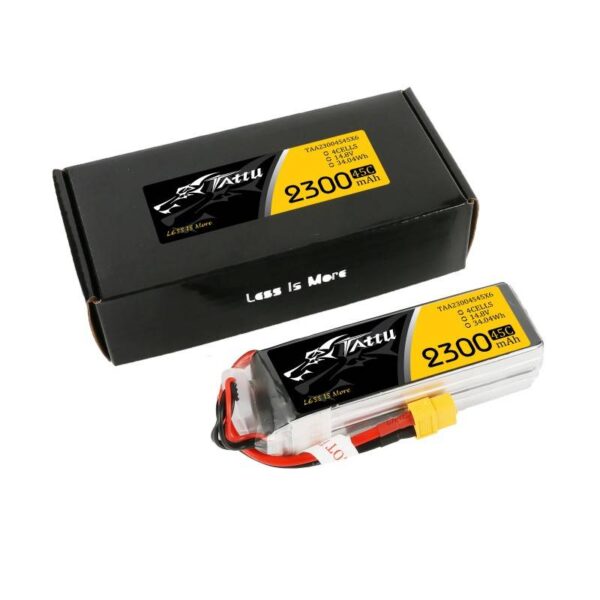 Akumulator Tattu 2300mAh 14,8V 75C 4S1P XT60 - obrazek 4