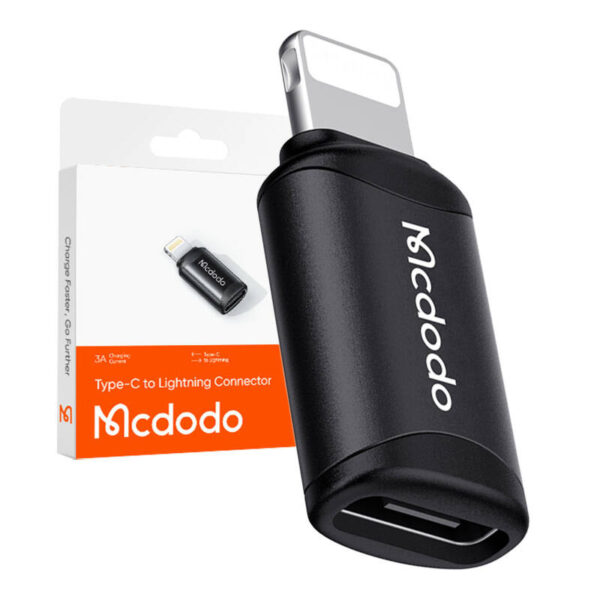 Adapter USB-C do Lightning, Mcdodo OT-7680 (czarny) - obrazek 5