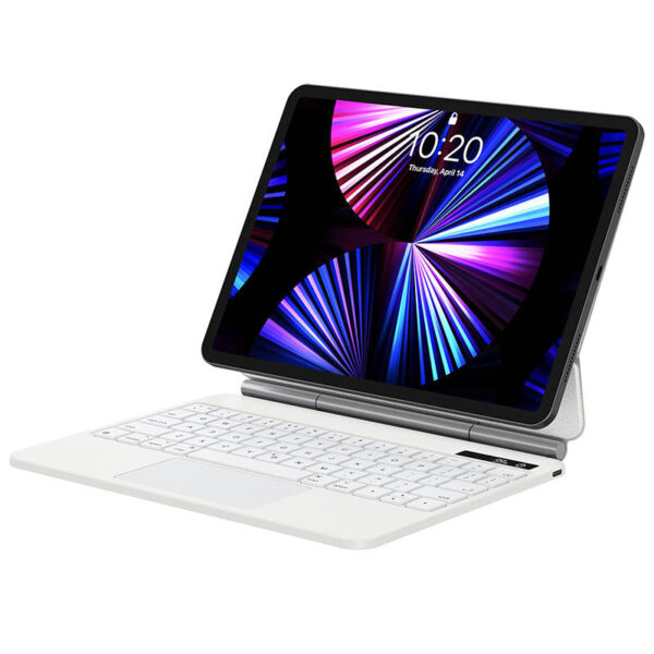 Etui z klawiaturą do Ipad 10 Baseus Brilliance PRO 10.9" (białe) - obrazek 2