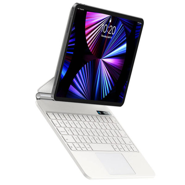 Etui z klawiaturą do Ipad 10 Baseus Brilliance PRO 10.9" (białe) - obrazek 3