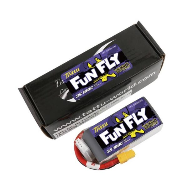 Akumulator Tattu Funfly 1550mAh 11,1V 100C 3S1P - obrazek 5