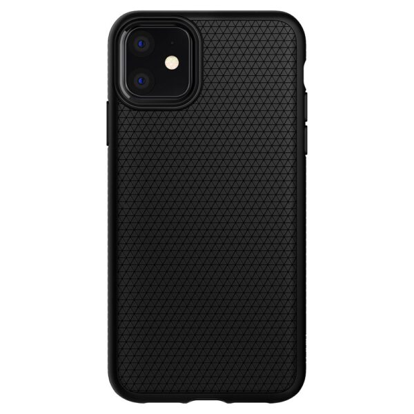 ETUI CASE SPIGEN LIQUID AIR DO IPHONE 11 MATTE BLACK - obrazek 2